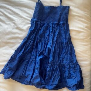 Blue Mini Dress
